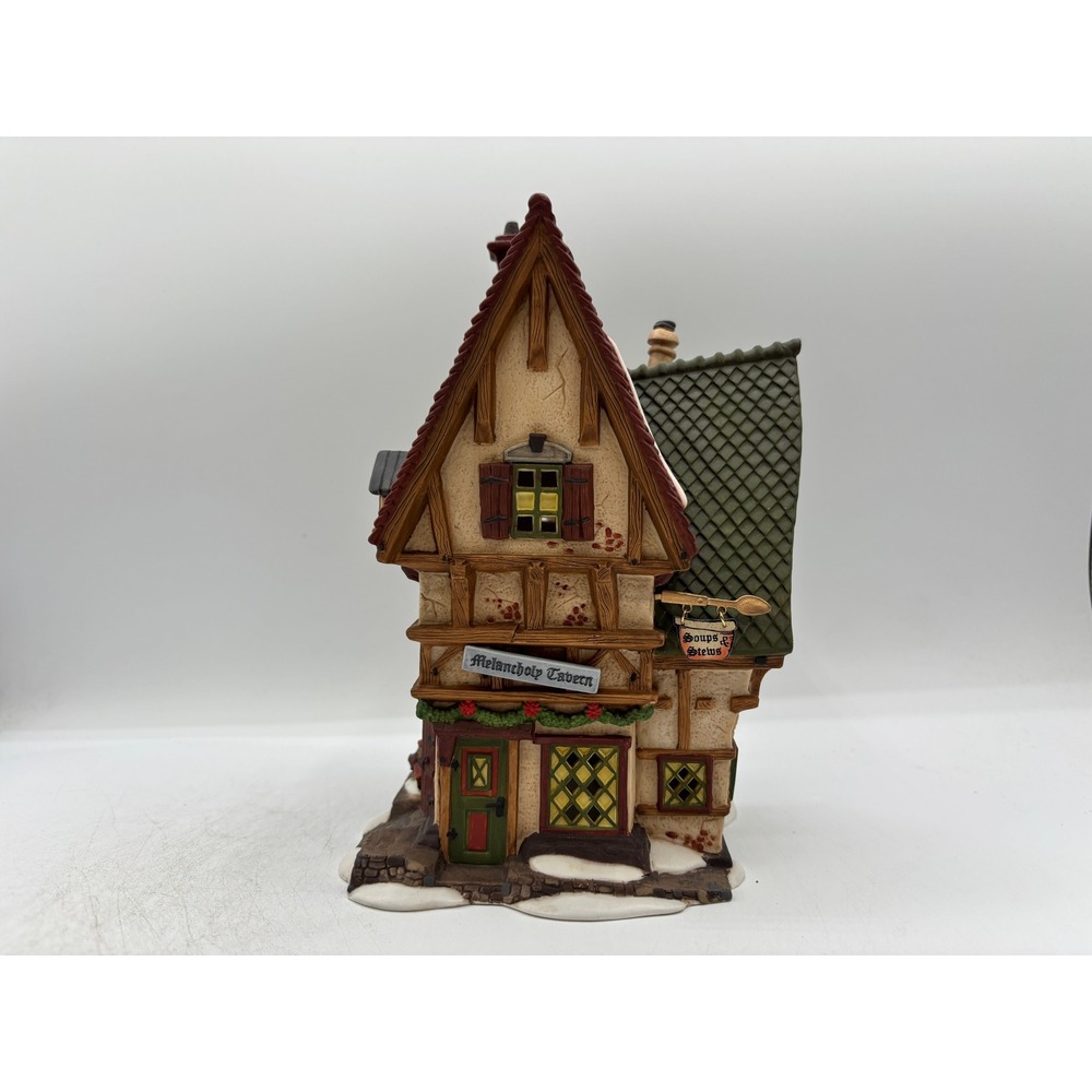 Department 56 1996 Vintage HVC Dickens Village The Melancholy Tavern 58347 EUC